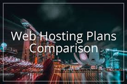 web hosting plans comparison